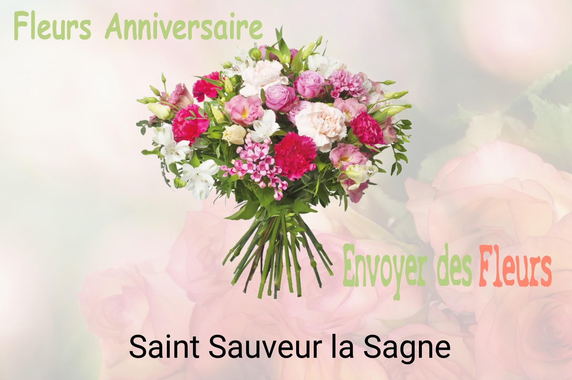 Bouquet de fleurs d’anniversaire livré à Saint-Sauveur-la-Sagne