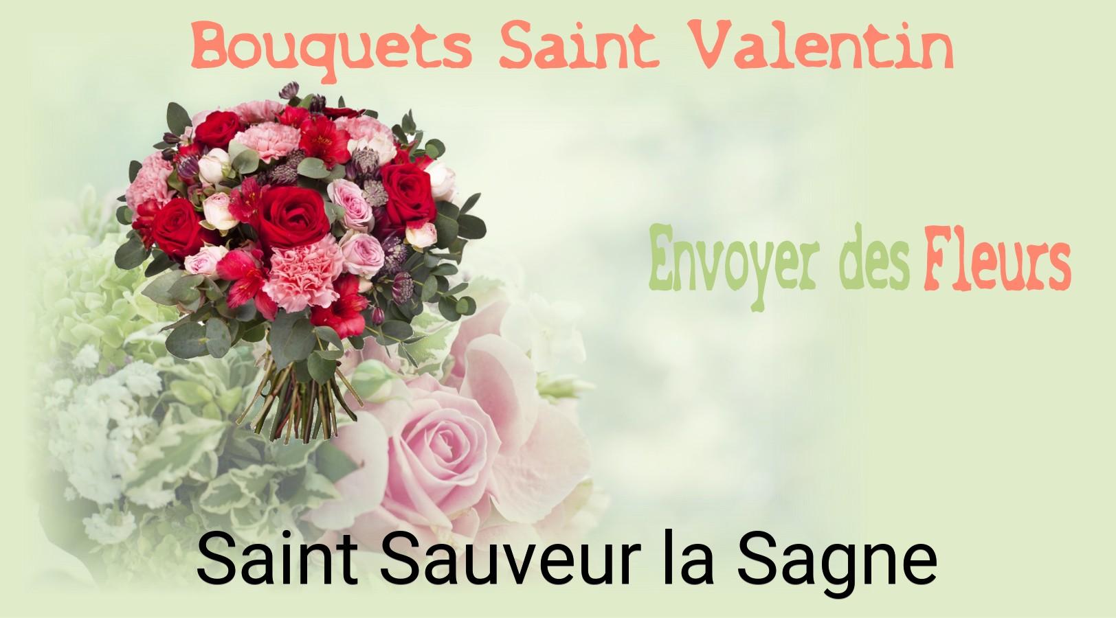 Roses de Saint-Valentin livrées à Saint-Sauveur-la-Sagne